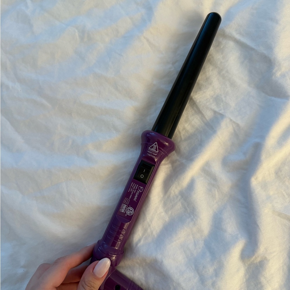 Purple Curling Wand - Portable Styling Iron